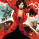 Wanda casting a hex.
